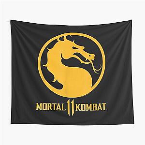 Mortal Kombat 11 Dragon Logo Tapestry