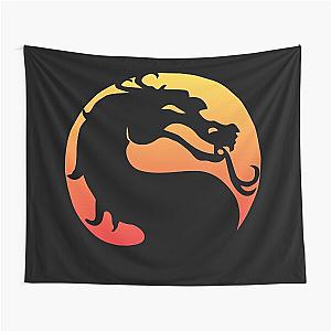 mortal kombat logo Tapestry