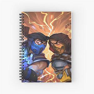 Mortal Kombat 11 Sub Zero Vs Scorpion Spiral Notebook