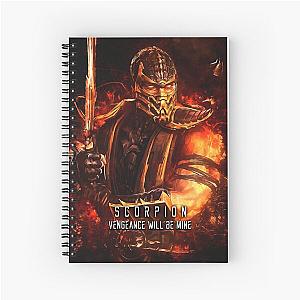 Mortal Kombat Scorpion Spiral Notebook