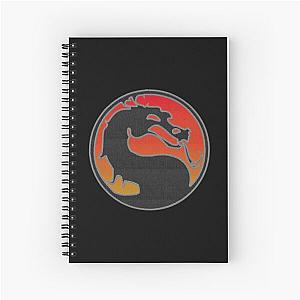 Mortal Kombat Logo Patch - Mortal Kombat 11 Embroidered Patch Style Spiral Notebook