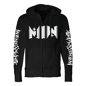 Infamous Zip Up Pullover Hoodie