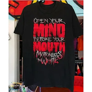 Motionless in White Open Your Mind Before Your Mouth T-Shirt