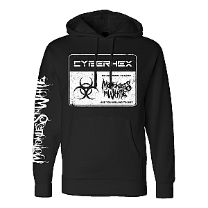 Cyberhex Warning Pullover Hoodie