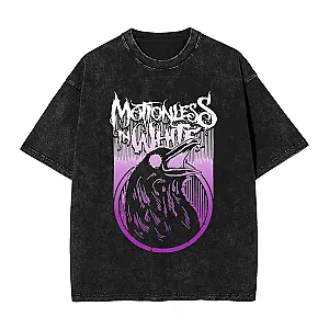 Vintage Washed T-Shirt White Motionless