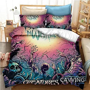 Motionless in White Bedding Set - Sleep in Style with Motionless in White 3D Printed Bedding Set