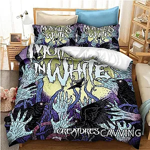 Motionless in White Bedding Set - Motionless in White 3D Printed Duvet Covers & Pillow