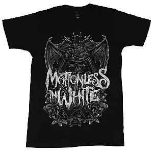 Motionless In White Mens T Shirt - Skull Demon T-Shirt