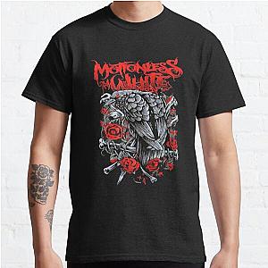 Motionless in White T-Shirts - Creatures black birds Rose Motionless Classic T-Shirt