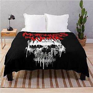 Skull MIW ..Motionless White Trending 1 Motionless in white Classic T-Shirt Throw Blanket RB0809