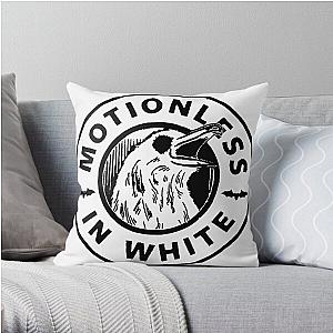 m.i.w - motionless 6 in white Throw Pillow RB3010