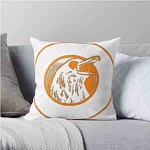 m.i.w - motionless 5 in white Throw Pillow RB3010