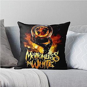 M.I.W motionless 9 in white Throw Pillow RB3010