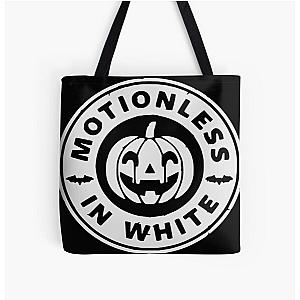 M.I.W motionless 12 in white All Over Print Tote Bag RB3010