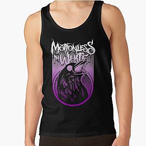 Creatures Purple White Motionless Art Gift Fan Tank Top RB3010