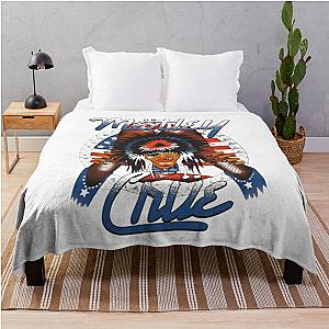 A Girlflower Love - Motley Crue efisien -  Throw Blanket