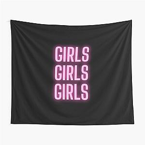 Girls Girls Girls - Neon - Sign - Motley Crue Tapestry