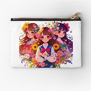 See a Girlflower Love - Motley Crue efisien -  Zipper Pouch