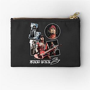 Love motley crue níkkí síxx signature Zipper Pouch