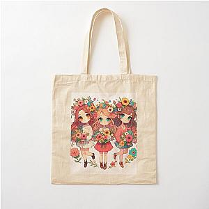 Petradro Girlflower Love - Motley Crue efisien -  Cotton Tote Bag