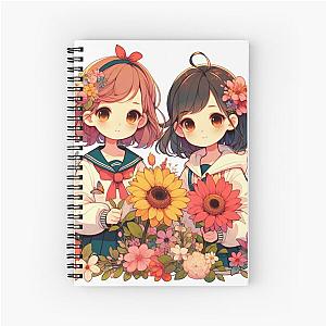 A Girlflower Love - Motley Crue efisien -  Spiral Notebook