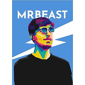 Mr Beast Posters - Mr Beast Pop Art Wall Decor Poster