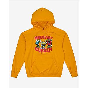 Mr Beast Hoodies - Mr Beast Burger Squad Pullover Hoodie