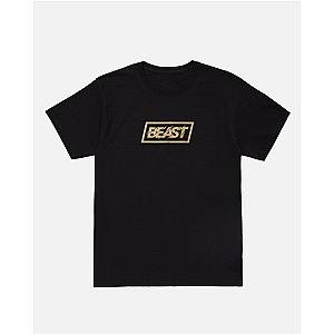 Mr Beast T-shirts - Gold Beast’ Logo Classic T-shirt