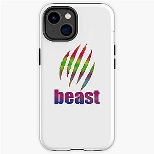 Logo beast,fanny beast Tiger beast iPhone Tough Case RB1409