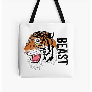 logo beast fanny beast All Over Print Tote Bag RB1409