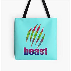 Logo beast,fanny beast Tiger beast All Over Print Tote Bag RB1409