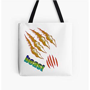 Logo beast,fanny beast Tiger fanny  All Over Print Tote Bag RB1409