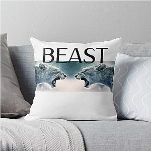 logo beast fanny beast Throw Pillow RB1409