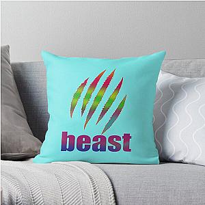 Logo beast,fanny beast Tiger beast Throw Pillow RB1409