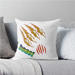 Logo beast,fanny beast Tiger fanny  Throw Pillow RB1409