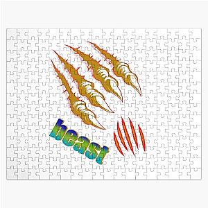 Logo beast,fanny beast Tiger fanny  Jigsaw Puzzle RB1409