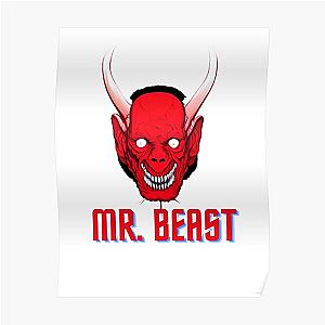 MrBeast Devil Poster RB1409