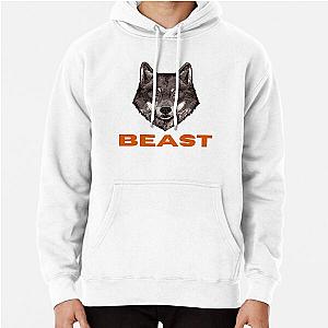 Copy of logo beast fanny beast black Pullover Hoodie RB1409