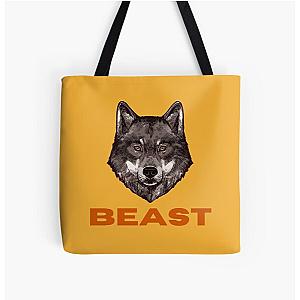 Copy of logo beast fanny beast black All Over Print Tote Bag RB1409