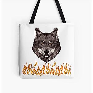 Copy of logo beast fanny beast black All Over Print Tote Bag RB1409