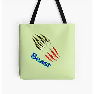 Logo beast,fanny beast Tiger tiger All Over Print Tote Bag RB1409