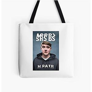 Mrbeast mr beast philanthropy  All Over Print Tote Bag RB1409