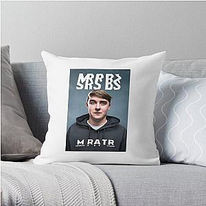 Mrbeast mr beast philanthropy  Throw Pillow RB1409