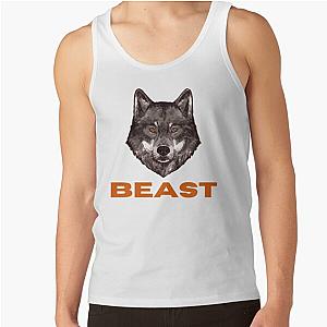 Copy of logo beast fanny beast black Tank Top RB1409