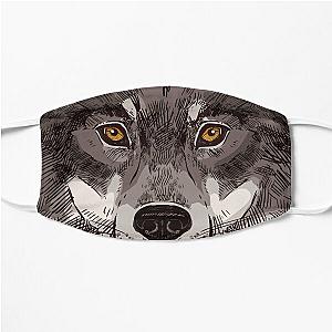 Copy of logo beast fanny beast black Flat Mask RB1409