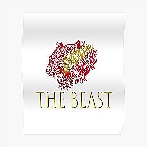 Logo beast,fanny beast Tiger fanny  Poster RB1409