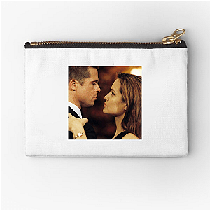 The Honeymoon Was a Hit Job Mr And Mrs Smith Zipper Pouches