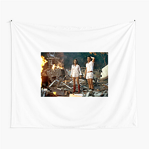 Love. Lies. Explosions. Mr And Mrs Smith Tapestries