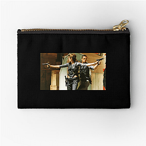 Who’s Watching Your Six? Mr And Mrs Smith Zipper Pouches