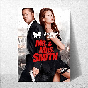 Married. Armed. Dangerous. Mr And Mrs Smith Posters